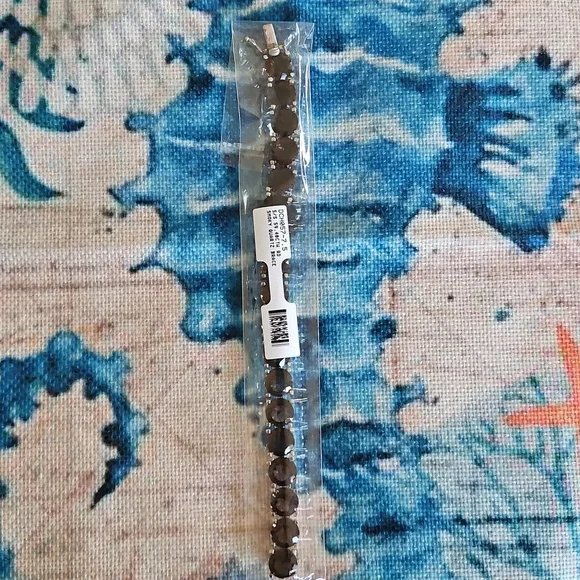Smokey Quartz Tennis Bracelet